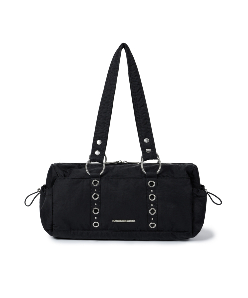IUGAMAKARAS（イウガマカラス）の「Nylon Eyelet Duffle Bag (Black)（ボストンバッグ・レディース・その他・FREE）」の9枚目の写真