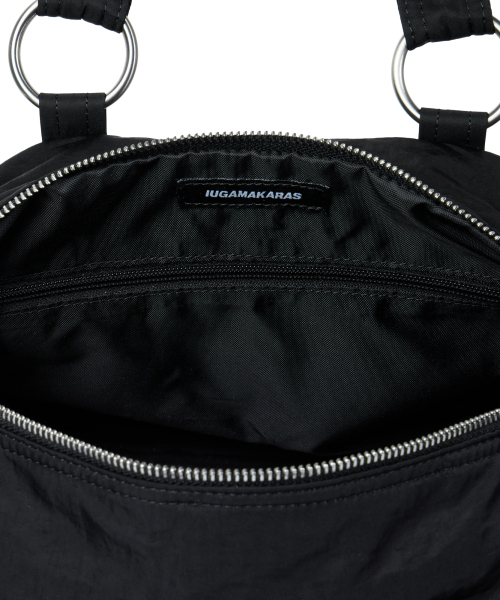 IUGAMAKARAS（イウガマカラス）の「Nylon Eyelet Duffle Bag (Black)（ボストンバッグ・レディース・その他・FREE）」の17枚目の写真