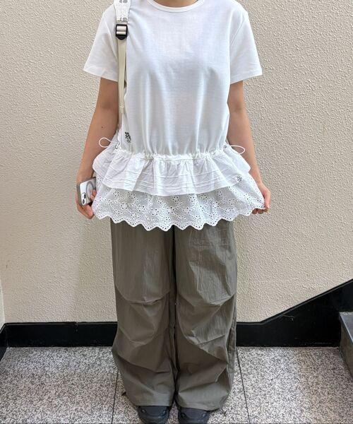 THE GREEN LAB（ザグリーンラボ）の「ドットストリングバックパック [アイボリー]（バックパック/リュック・レディース・その他・ONE SIZE）」の15枚目の写真