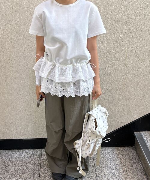THE GREEN LAB（ザグリーンラボ）の「ドットストリングバックパック [アイボリー]（バックパック/リュック・レディース・その他・ONE SIZE）」の17枚目の写真