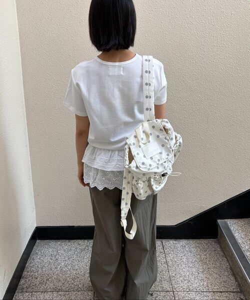 THE GREEN LAB（ザグリーンラボ）の「ドットストリングバックパック [アイボリー]（バックパック/リュック・レディース・その他・ONE SIZE）」の18枚目の写真