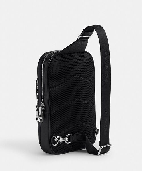 COACH（コーチ）の「フェリックス スリング バッグ（ボディバッグ/ウエストポーチ・メンズ・ブラック系その他・ONE）」の3枚目の写真