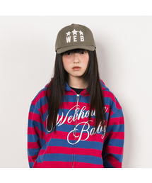 WEBHOUSE（ウェブハウス）の「トリプルスターボールキャップ - カーキ（キャップ）」