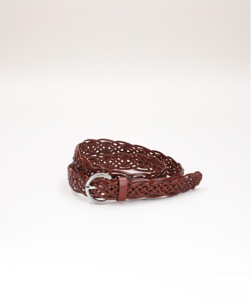 Right-on（ライトオン）の「メッシュベルト 30mm 再生革 柔軟性 環境配慮（ベルト・レディース・ブラウン/ダークブラウン/ブラック・ONE SIZE）」の3枚目の写真