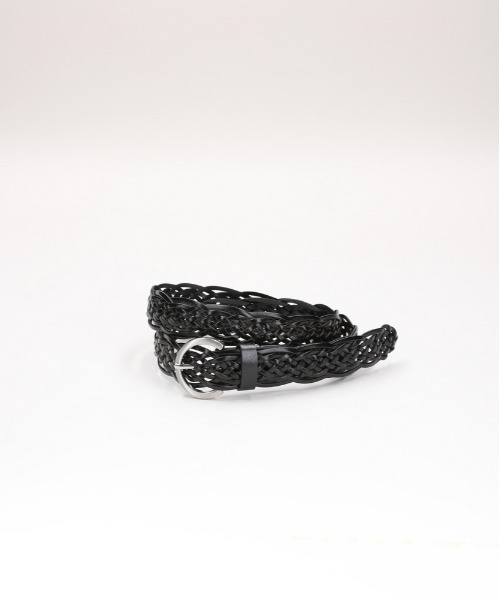 Right-on（ライトオン）の「メッシュベルト 30mm 再生革 柔軟性 環境配慮（ベルト・レディース・ブラウン/ダークブラウン/ブラック・ONE SIZE）」の2枚目の写真