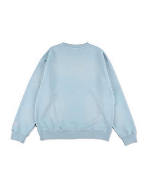 WIND AND SEA（ウィンダンシー）の「SULFUR DYEING LOGO CREWNECK SWEATSHIRT（スウェット・メンズ・パープル/ブラウン/サックスブルー系/レッド/ブラック・S/M/L/XL）」の7枚目の写真