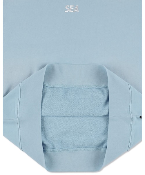 WIND AND SEA（ウィンダンシー）の「SULFUR DYEING LOGO CREWNECK SWEATSHIRT（スウェット・メンズ・パープル/ブラウン/サックスブルー系/レッド/ブラック・S/M/L/XL）」の10枚目の写真