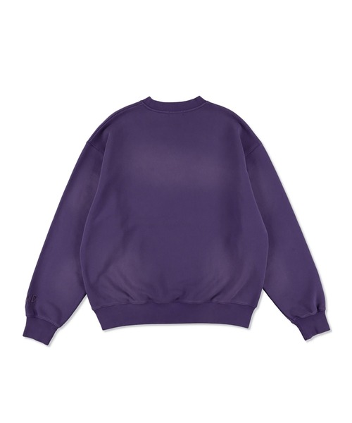 WIND AND SEA（ウィンダンシー）の「SULFUR DYEING LOGO CREWNECK SWEATSHIRT（スウェット・メンズ・パープル/ブラウン/サックスブルー系/レッド/ブラック・S/M/L/XL）」の11枚目の写真