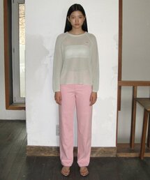 PIGMENT WASHING PANTS (LIGHT PINK)