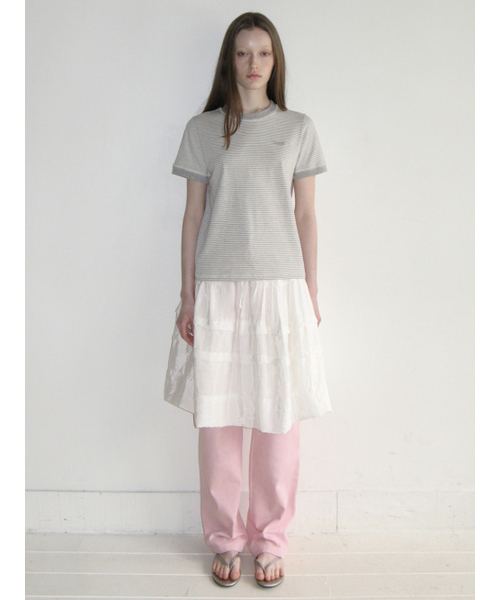 SINOON（シヌーン）の「PIGMENT WASHING PANTS (LIGHT PINK)（その他パンツ・レディース・ライトピンク・MEDIUM/SMALL）」の4枚目の写真
