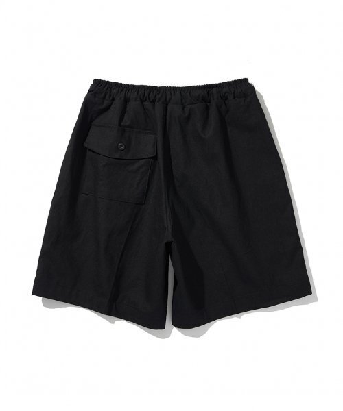 MOAA(モア)の「ソソ リネン ハーフパンツ (ブラック)(その他パンツ・メンズ・その他・LARGE/MEDIUM)」の3枚目の写真