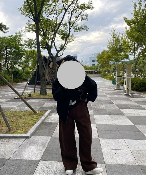 SIGNATURE（シグネチャ）の「ツイストカーブドコットンパンツ[ブラウン]（その他パンツ・レディース・その他・SMALL/MEDIUM/LARGE/X-LARGE）」の11枚目の写真