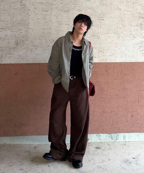 SIGNATURE（シグネチャ）の「ツイストカーブドコットンパンツ[ブラウン]（その他パンツ・レディース・その他・SMALL/MEDIUM/LARGE/X-LARGE）」の13枚目の写真