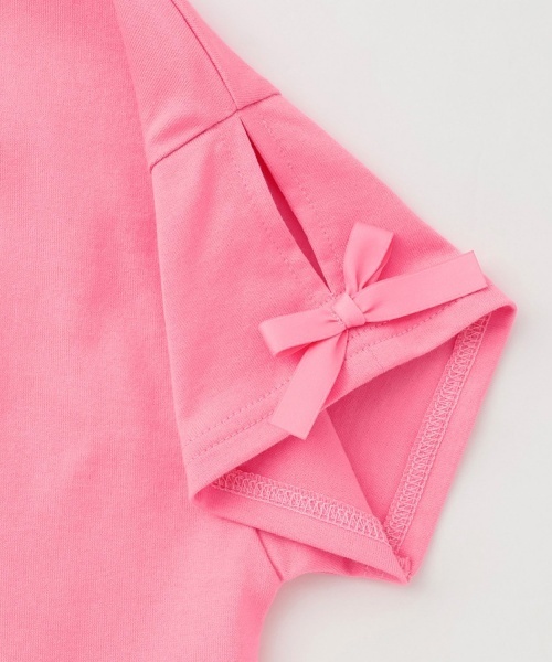 mezzo piano（メゾピアノ）の「【しなこちゃん】なりきり半袖Tシャツ（Tシャツ/カットソー・キッズ・ピンク/オフホワイト/パープル・120cm/130cm/140cm/110cm）」の9枚目の写真