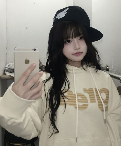 GRAVER（グレーバー）の「[ユニセックス]GRAE-Sストライプフードパーカー_クリーム（パーカー・レディース・アイボリー・SMALL/MEDIUM/LARGE）」の7枚目の写真