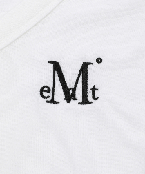 MUCENT(ムセント)の「ヤティサイドシャーリングVネック半袖ティー(4色)(Tシャツ/カットソー・レディース・チャコール/ホワイト/グレー/ブラック・FREE)」の15枚目の写真