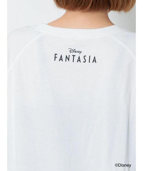 Lugnoncure（ルノンキュール）の「【Disney】FANTASIA/ラグランTシャツ2（Tシャツ/カットソー・レディース・チャコールグレー/ブラック/オフホワイト・F）」の8枚目の写真