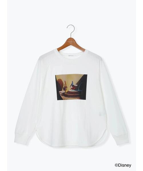 Lugnoncure（ルノンキュール）の「【Disney】FANTASIA/ラグランTシャツ2（Tシャツ/カットソー・レディース・チャコールグレー/ブラック/オフホワイト・F）」の20枚目の写真