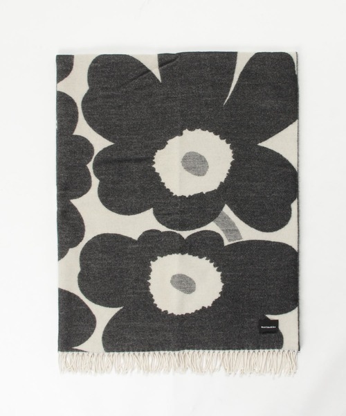 marimekko（マリメッコ）の「【Gift / ノベルティ付】Unikko / Blanket 130ｘ180cm（ブランケット・レディース・グレー・FREE）」の8枚目の写真