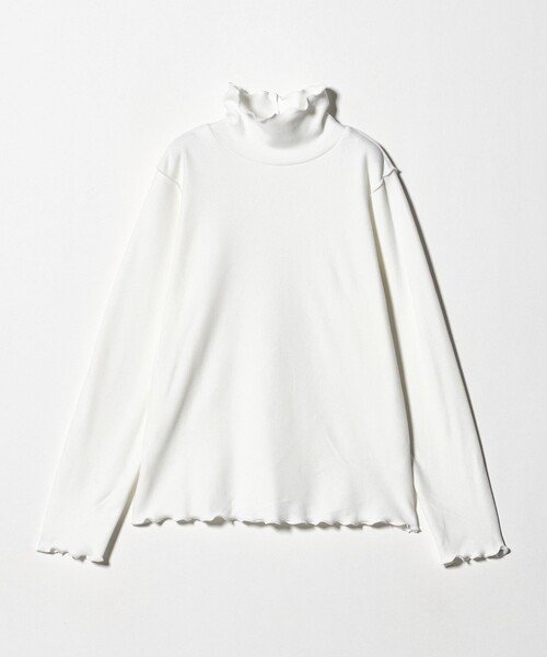 A DAY IN THE LIFE UNITED ARROWS(アデイインザライフユナイテッドアローズ)の「ブラッシュフライス メロー ハイネックプルオーバー <A DAY IN THE LIFE>(Tシャツ/カットソー・レディース・オフホワイト/ライトグレー/ダークグレー/その他1・FREE)」の2枚目の写真