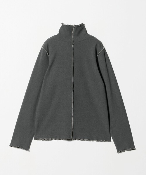 A DAY IN THE LIFE UNITED ARROWS(アデイインザライフユナイテッドアローズ)の「ブラッシュフライス メロー ハイネックプルオーバー <A DAY IN THE LIFE>(Tシャツ/カットソー・レディース・オフホワイト/ライトグレー/ダークグレー/その他1・FREE)」の5枚目の写真