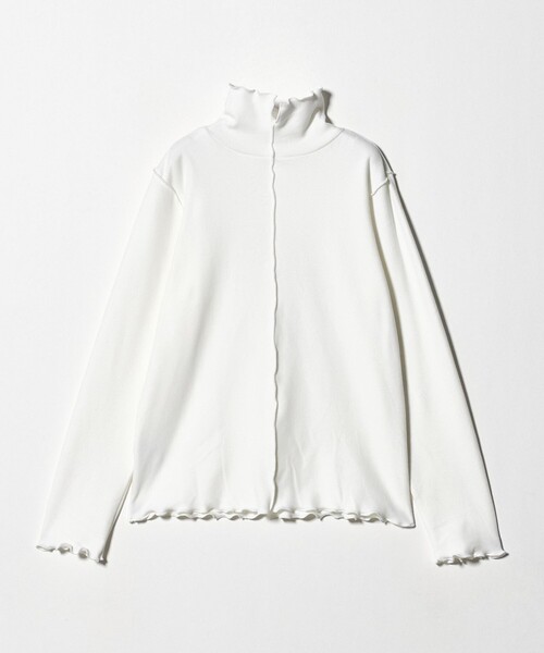 A DAY IN THE LIFE UNITED ARROWS(アデイインザライフユナイテッドアローズ)の「ブラッシュフライス メロー ハイネックプルオーバー <A DAY IN THE LIFE>(Tシャツ/カットソー・レディース・オフホワイト/ライトグレー/ダークグレー/その他1・FREE)」の11枚目の写真