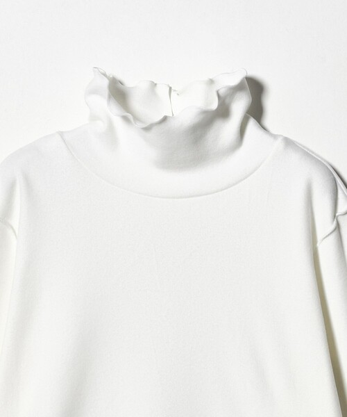 A DAY IN THE LIFE UNITED ARROWS(アデイインザライフユナイテッドアローズ)の「ブラッシュフライス メロー ハイネックプルオーバー <A DAY IN THE LIFE>(Tシャツ/カットソー・レディース・オフホワイト/ライトグレー/ダークグレー/その他1・FREE)」の12枚目の写真