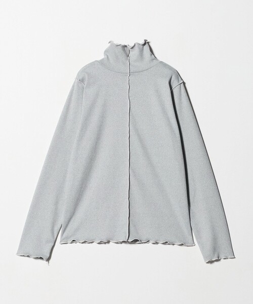 A DAY IN THE LIFE UNITED ARROWS(アデイインザライフユナイテッドアローズ)の「ブラッシュフライス メロー ハイネックプルオーバー <A DAY IN THE LIFE>(Tシャツ/カットソー・レディース・オフホワイト/ライトグレー/ダークグレー/その他1・FREE)」の14枚目の写真