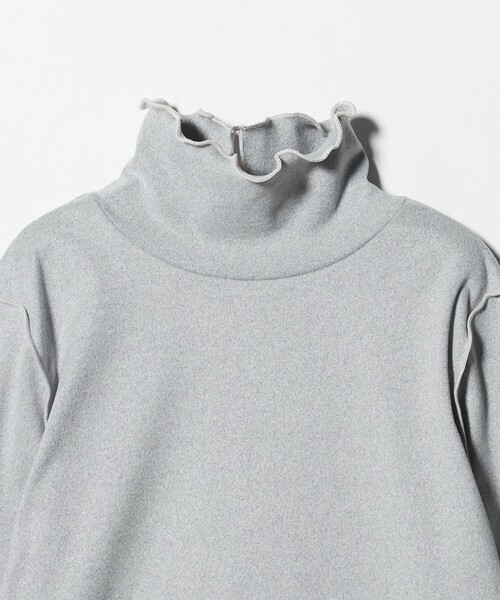 A DAY IN THE LIFE UNITED ARROWS(アデイインザライフユナイテッドアローズ)の「ブラッシュフライス メロー ハイネックプルオーバー <A DAY IN THE LIFE>(Tシャツ/カットソー・レディース・オフホワイト/ライトグレー/ダークグレー/その他1・FREE)」の15枚目の写真