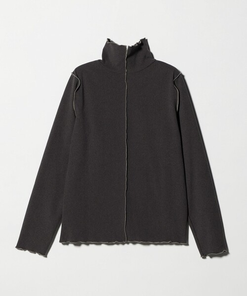 A DAY IN THE LIFE UNITED ARROWS(アデイインザライフユナイテッドアローズ)の「ブラッシュフライス メロー ハイネックプルオーバー <A DAY IN THE LIFE>(Tシャツ/カットソー・レディース・オフホワイト/ライトグレー/ダークグレー/その他1・FREE)」の17枚目の写真