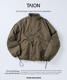 TAION（タイオン）の「TAION / タイオン 別注 リバーシブル ショートモッズ ダウンブルゾン（ダウンジャケット/コート・メンズ）」