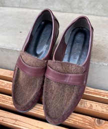 CIAOPANIC TYPY | ギャザーデザインアソート素材フラットローファー(ローファー)