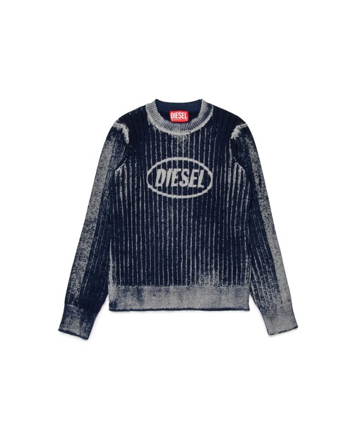 猫様用 国内正規品 新品タグ付 DIESEL オーバルD リブニット S 楽天市場】ディーゼル DIESEL オーバルDプレートクルーネック 長袖