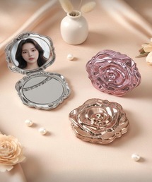 1004ST（イチマルマルヨンエスティー）の「コンパクト ミラー ミニ 鏡（手鏡/メイクミラー）」