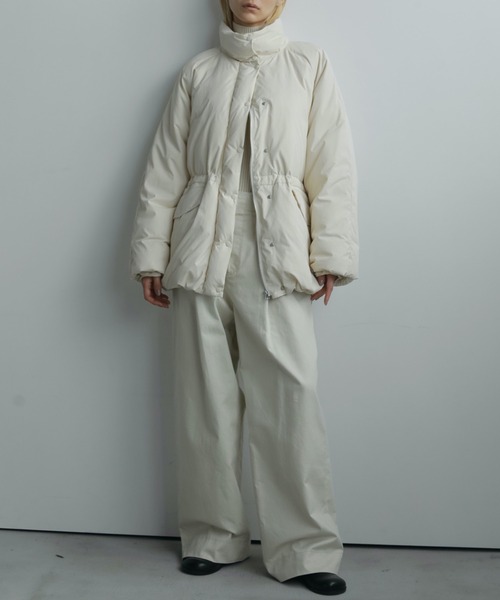 セール】[anuke/アンヌーク] スタンドカラーダウンコート（ダウン