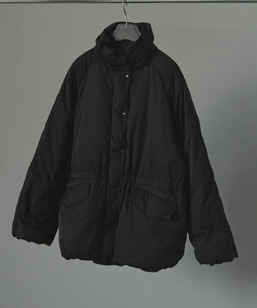 セール】[anuke/アンヌーク] スタンドカラーダウンコート（ダウン