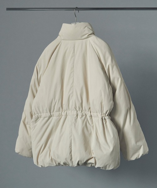 anuke（アンヌーク）の「[anuke/アンヌーク] スタンドカラーダウンコート（ダウンジャケット/コート・レディース・アイボリー/ブラック・36）」の14枚目の写真