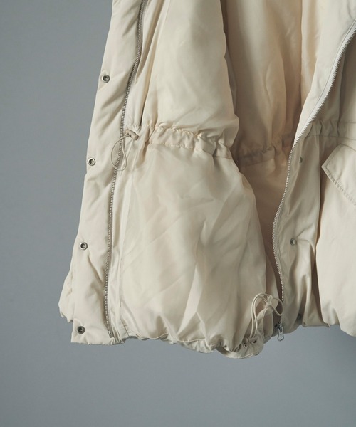 セール】[anuke/アンヌーク] スタンドカラーダウンコート（ダウン