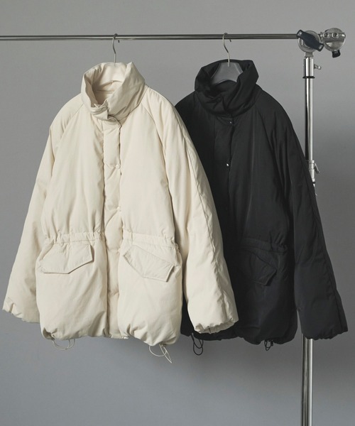 セール】[anuke/アンヌーク] スタンドカラーダウンコート（ダウン