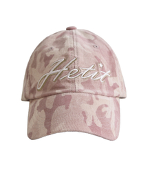 HETIT（ヘティ）の「カモコーデュロイボールキャップ（ピンク）（キャップ）」