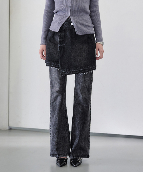 DECET WOMEN(デケット ウーマン)の「ラップスカート DCSK005ブラック(スカート・レディース・その他・X-SMALL/SMALL/MEDIUM)」の20枚目の写真