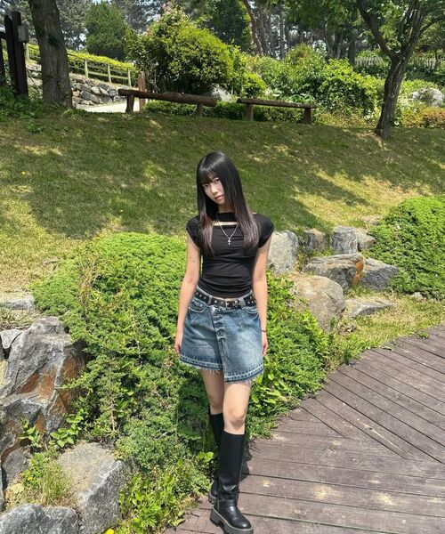 DECET WOMEN(デケット ウーマン)の「ラップスカート DCSK005ブラック(スカート・レディース・その他・X-SMALL/SMALL/MEDIUM)」の11枚目の写真