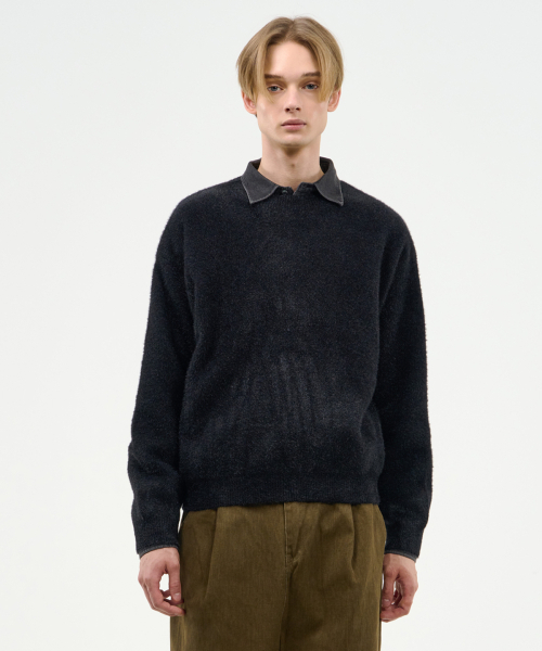 Heather soft knit [чёрный]