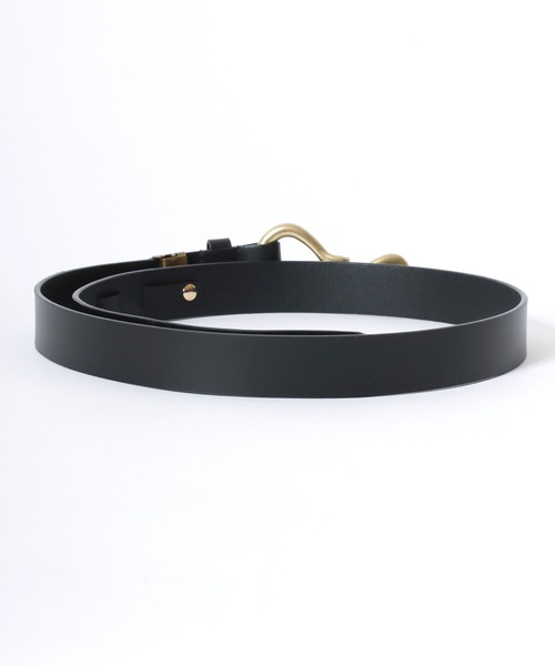 Lee（リー）の「Lee/リー Leather Hook Belt/30mm 牛革 フック レザーベルト/レディース メンズ（ベルト・メンズ・ダークブラウン/ブラウン/ブラック・FREE）」の8枚目の写真