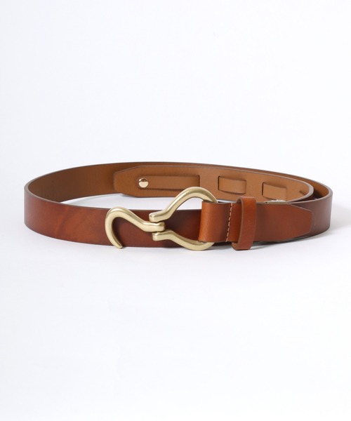 Lee（リー）の「Lee/リー Leather Hook Belt/30mm 牛革 フック レザーベルト/レディース メンズ（ベルト・メンズ・ダークブラウン/ブラウン/ブラック・FREE）」の11枚目の写真