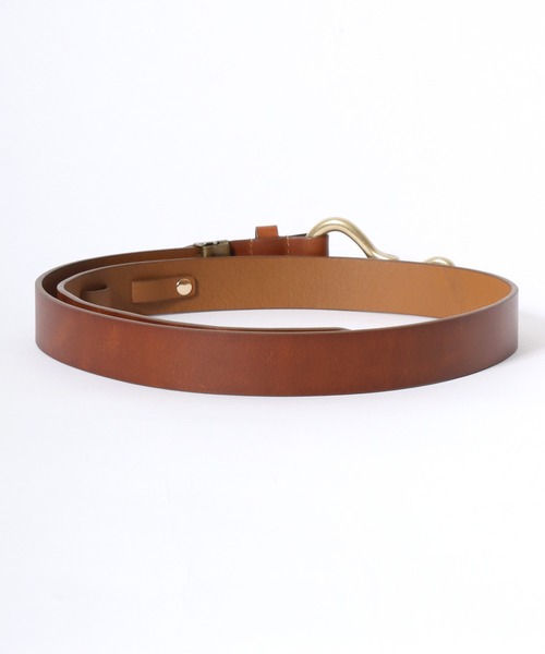 Lee（リー）の「Lee/リー Leather Hook Belt/30mm 牛革 フック レザーベルト/レディース メンズ（ベルト・メンズ・ダークブラウン/ブラウン/ブラック・FREE）」の12枚目の写真