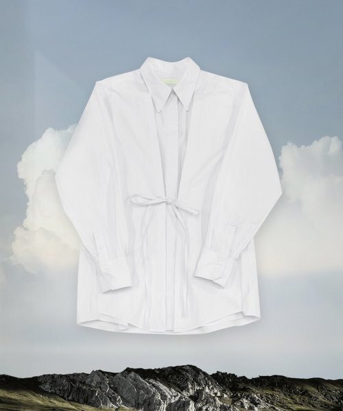RUBATI（ルバティ）の「Double Layered Shirt (WHITE)（シャツ/ブラウス・レディース・その他・FREE）」の6枚目の写真