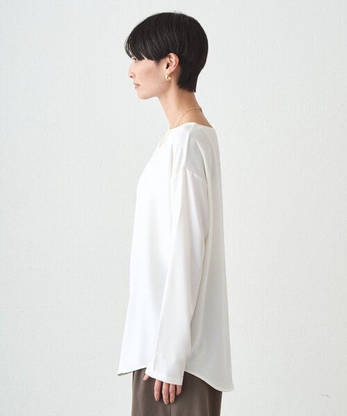LOUNGEDRESS（ラウンジドレス）の「ジョーゼットインナーブラウス2（シャツ/ブラウス・レディース・オフホワイト/ブラック・FREE）」の12枚目の写真
