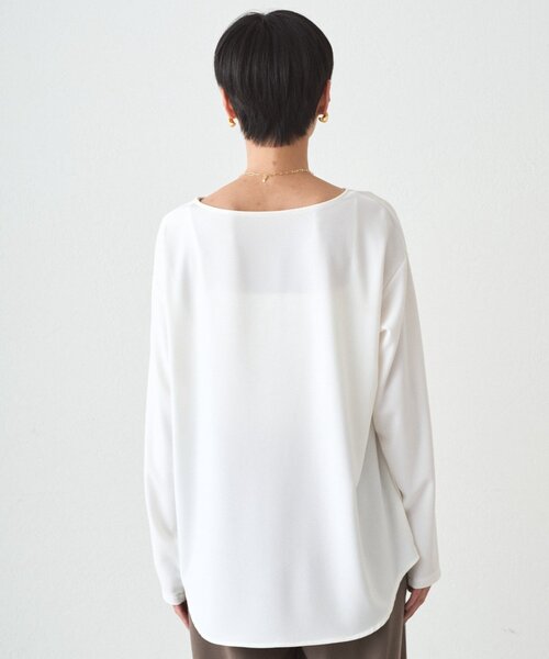LOUNGEDRESS（ラウンジドレス）の「ジョーゼットインナーブラウス2（シャツ/ブラウス・レディース・オフホワイト/ブラック・FREE）」の13枚目の写真
