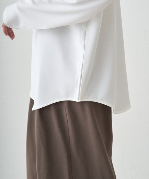 LOUNGEDRESS（ラウンジドレス）の「ジョーゼットインナーブラウス2（シャツ/ブラウス・レディース・オフホワイト/ブラック・FREE）」の16枚目の写真